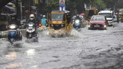 Normal life hit as rain lashes Tamil Nadu, Puducherry