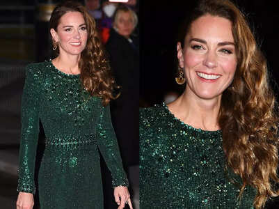 Kate Middleton puts on a dazzling display in a sequined gown