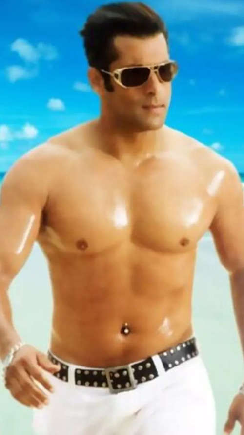 Salman Khan shares a shirtless picture as he shows off his bulked