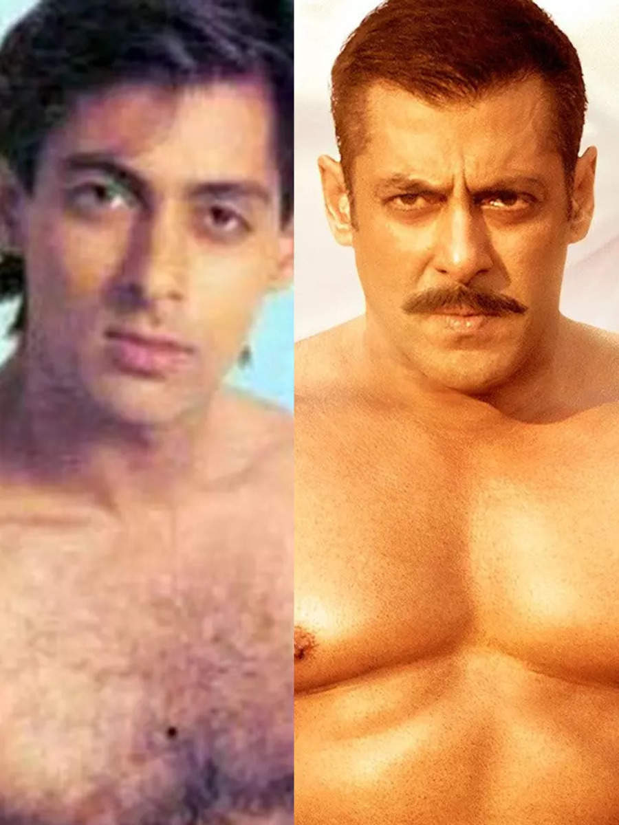 Salman Khan’s drastic weight transformation over the years Times of India