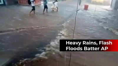 Andhra Pradesh Rain: Heavy Rains Leave Trail Of Destruction In Several ...