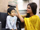 LIVA Miss Diva Universe 2021 attends a health camp organised by Smile Train