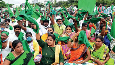 Karnataka may repeal APMC law, but not land act amendment
