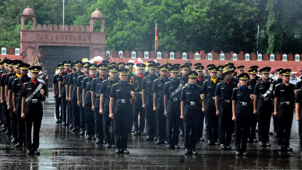 In Pics: Passing out parade at Officers Training Academy in Chennai