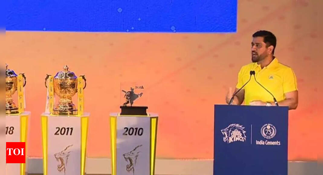 , Hope to play my last T20 match in Chennai, says MS Dhoni, The World Live Breaking News Coverage & Updates IN ENGLISH