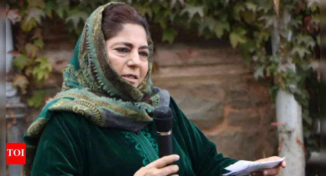 J&K LG should take responsibility for Hyderpora encounter: Mehbooba Mufti