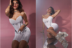 Jacqueline Fernandez raises the style bar in pristine white corset top and biker shorts, pictures will leave you awestruck!
