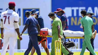 Sri Lanka vs West Indies, 1st Test: Debutant Jeremy Solozano hit on head, taken to hospital