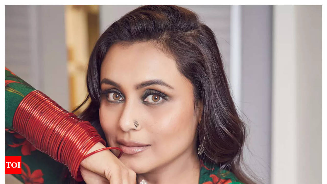 Rani Mukerji: My relationship with my work is like an arranged marriage,  fell in love after I got into it | Hindi Movie News - Times of India