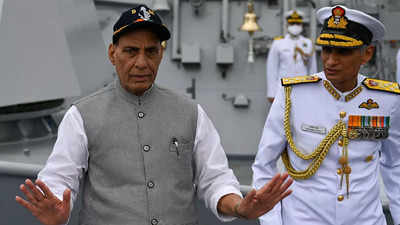 Some irresponsible nations with hegemonic tendencies twisting definition of UNCLOS: Rajnath Singh