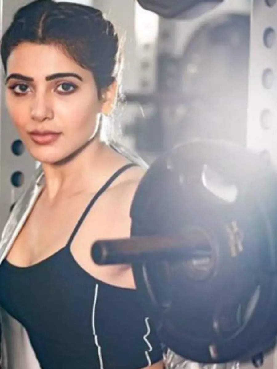 Samantha Ruth Prabhu swears by weight training!