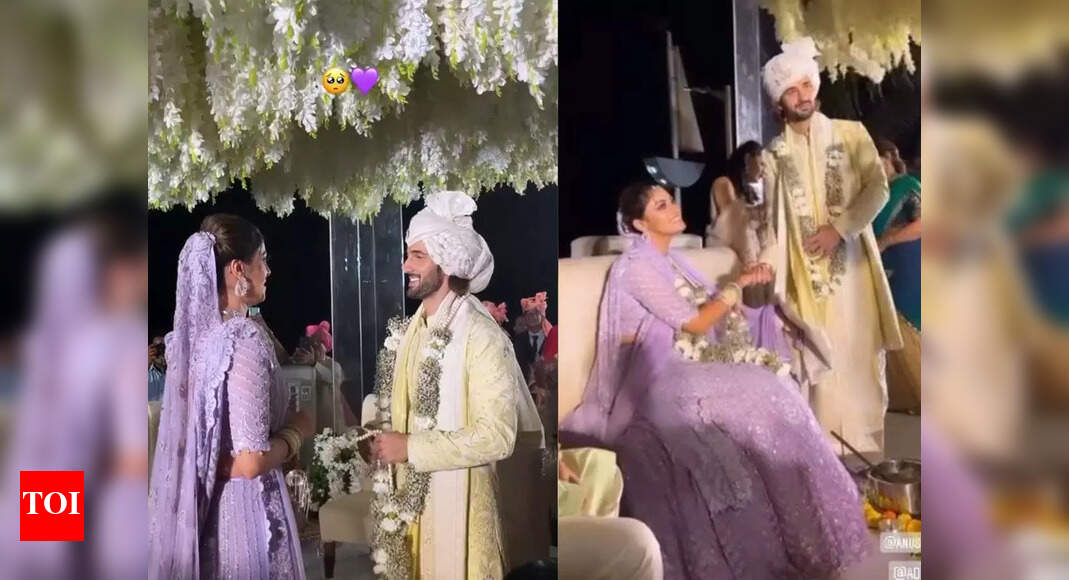 Aditya Seal-Anushka Ranjan are married: Inside pics
