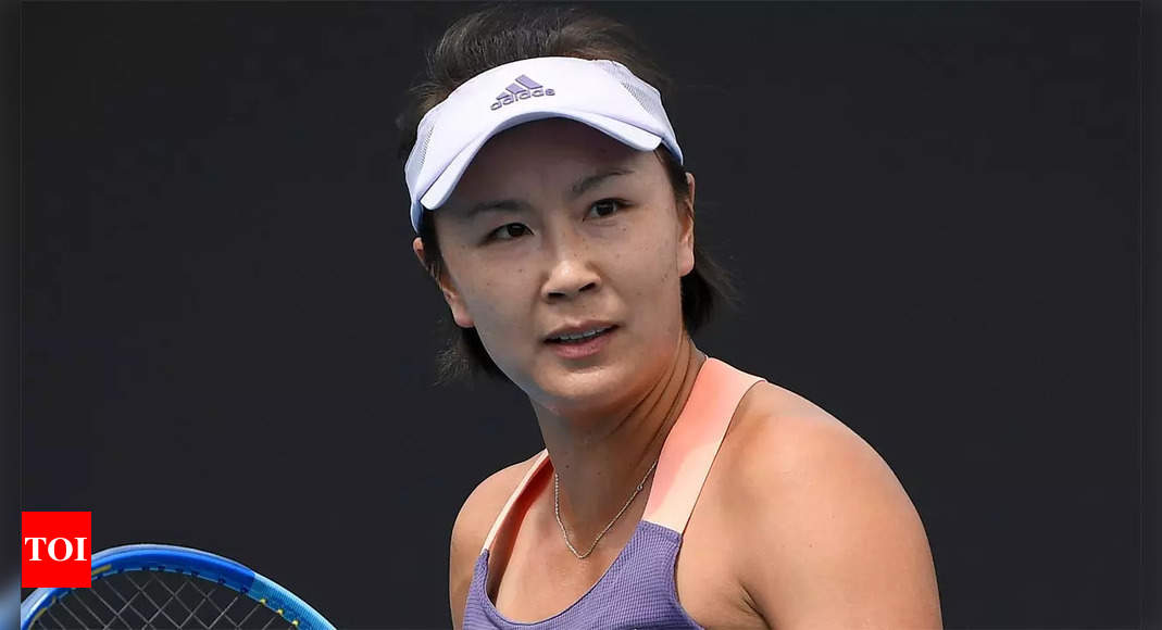 Chinese tennis star Peng Shuai says she is safe in video call with IOC president | Tennis News – Times of India