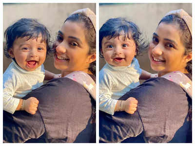 Shreya Ghoshal introduces her son Devyaan with her fans as he turns 6 months old – See photos