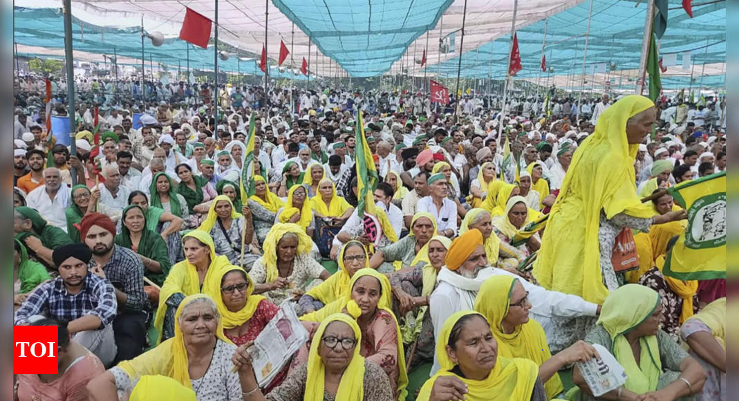 Kisan Mahapanchayat In Lucknow Today, To Set Tone Of Farmers' Next ...