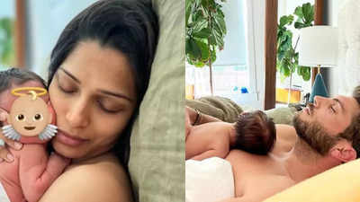 Stars who have had babies in 2021: Freida Pinto welcomes baby boy