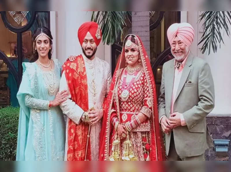 Jaswinder Bhalla's son Pukhraj gets married | Punjabi Movie News ...