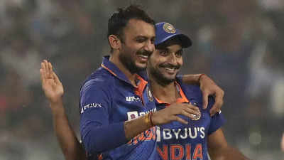India vs New Zealand: Looks like Patels are winning everything, jokes Axar in chat with Harshal