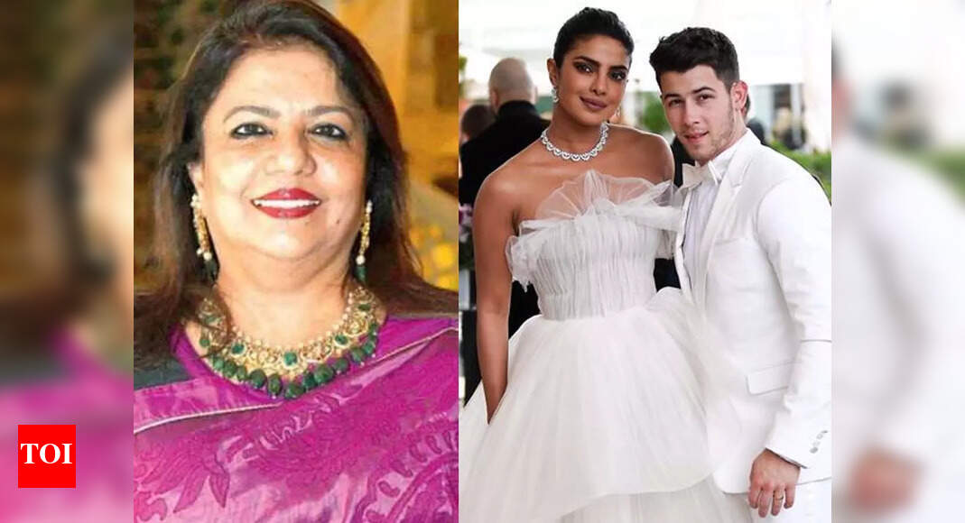 Ibu Priyanka Chopra, Madhu Chopra, membantah rumor perceraian dari suaminya, Nick Jonas |  berita film hindi