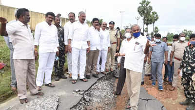 Relief and rehabilitation works progress even as floods continues to ravage Rayalaseema and Nellore districts