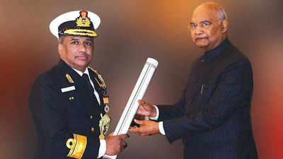 Goa Naval head awarded Ati Vishisht Seva Medal