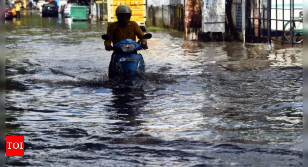 Chennai: 'Smart' T Nagar floods after an hour of rain