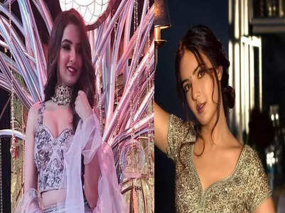 Jasmin Bhasin's top lehenga looks