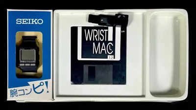 Rare Seiko made WristMac Apple Watch is up for auction online
