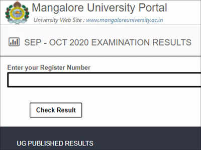 Mangalore University odd-semester results announced