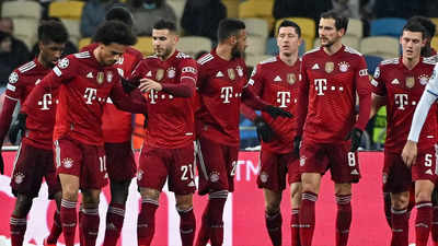 COVID-hit Bayern Munich seal top spot with 2-1 win at Dynamo Kyiv