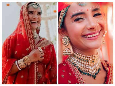 Contrasting Bridal Jewellery - Shaadiwish