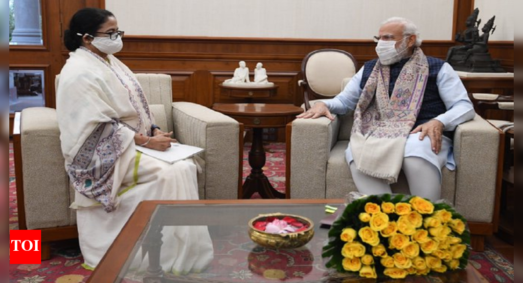 Mamata invites PM Modi to inaugurate Bengal industry meet, asks BSF order to be revoked