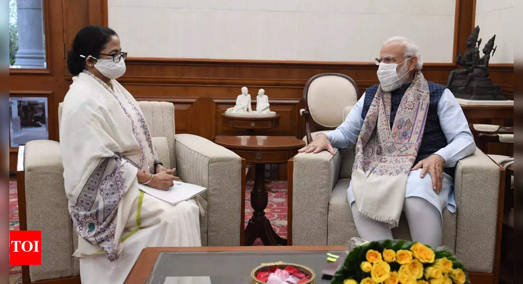 Mamata Banerjee meets PM Modi, raises BSF jurisdiction