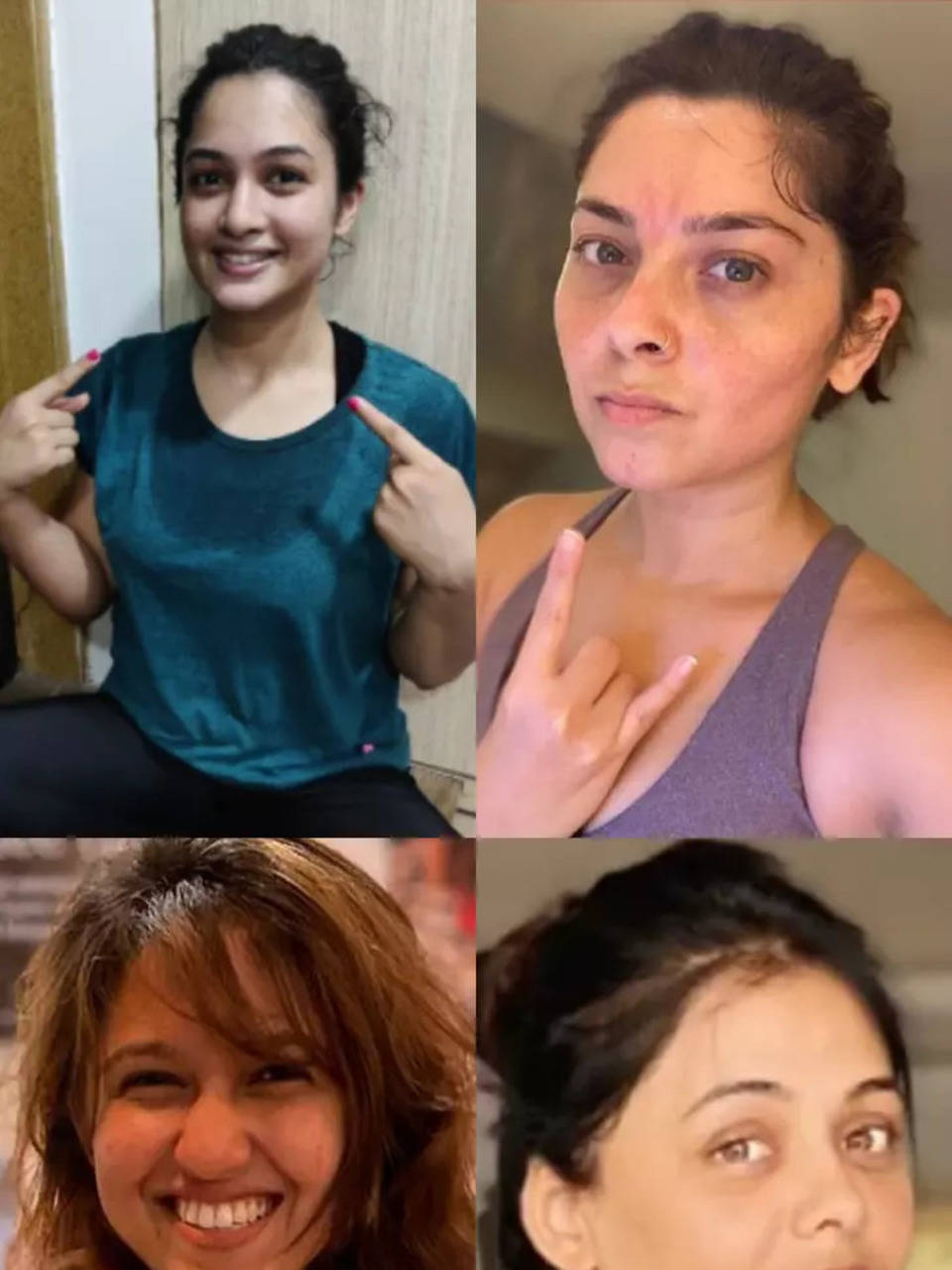 No Makeup Looks Of Marathi Tv Actresses