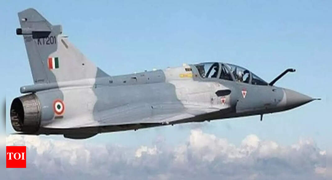 IAF gets two Mirage 2000 fighters from France to strengthen combat aircraft fleet