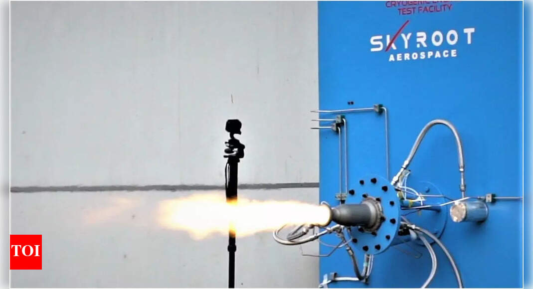 Desi space startup test-fires India’s first privately built, 3D-printed cryo engine