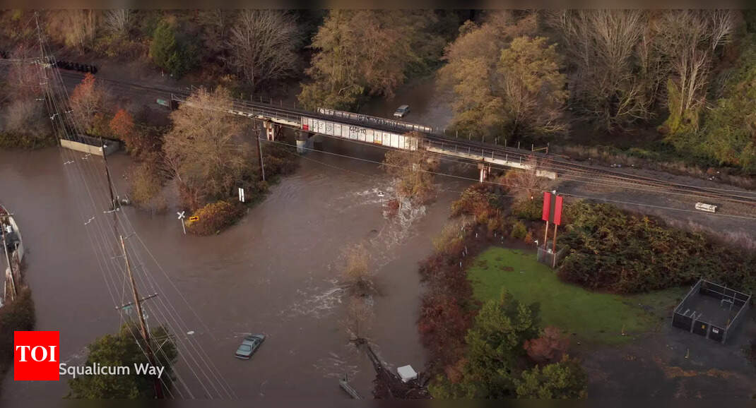 More 'atmospheric rivers' once again threat Washington with flooding