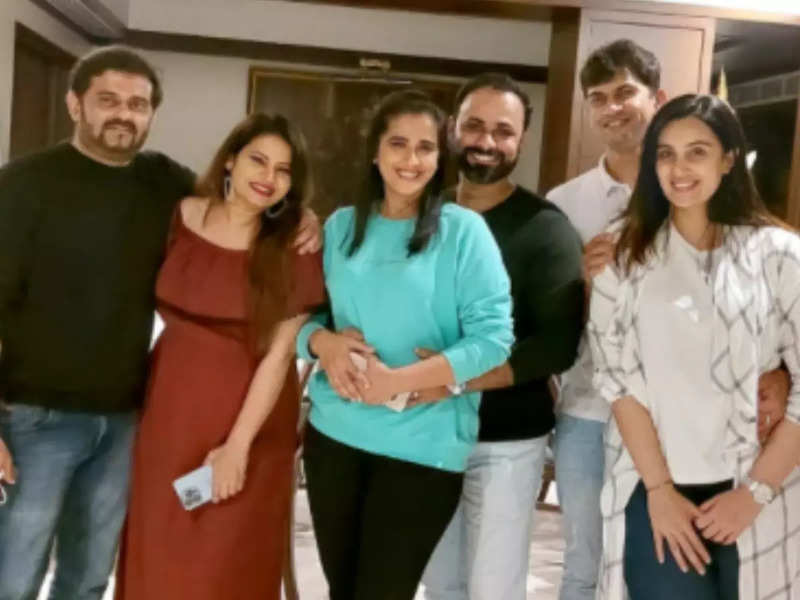 Bigg Boss Marathi 1 fame Megha Dhade, Sai Lokur, and Sharmishtha Raut enjoy a reunion