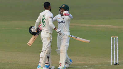 1st Test: Liton, Mushfiqur steady Bangladesh after top-order collapse