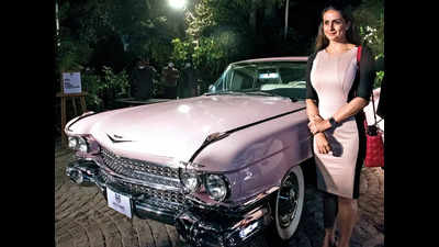 An evening for vintage car lovers in Gurgaon