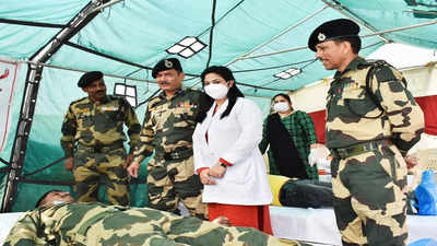 Jammu: BSF organises free medical camp on its foundation day