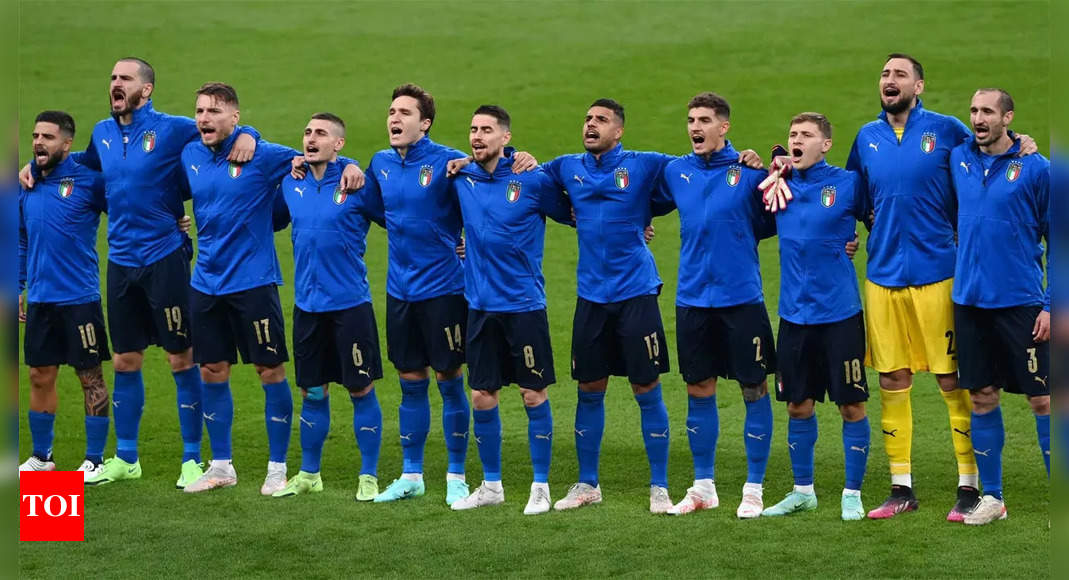 Campeões europeus Itália e Portugal na mesma chave de playoffs da Copa do Mundo |  notícias de futebol