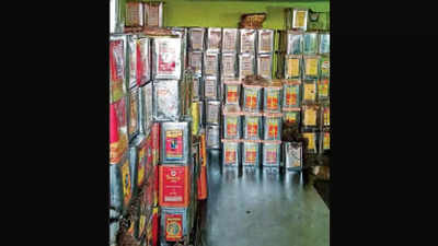 185 spurious mustard oil cans seized in Burrabazar