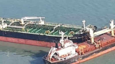 Gujarat: Two ships collide in mid-sea off Okha coast, no casualties