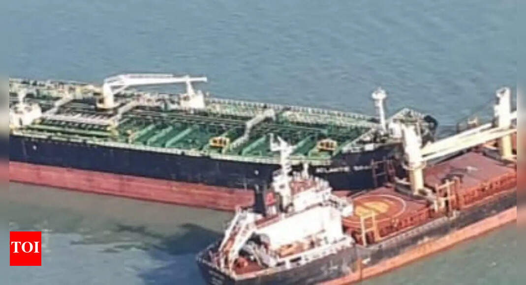 Guj: Two ships collide off Okha coast, no casualties