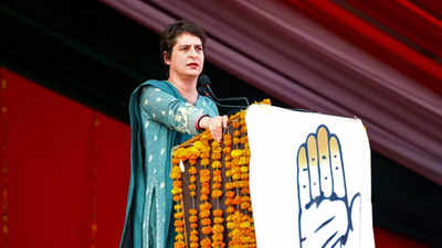 PM files in aircraft worth Rs 8,000 crore to address rally but can't waive farmers' debt: Priyanka Gandhi