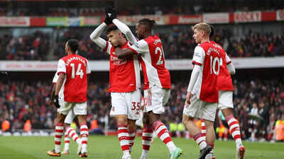 EPL: Arsenal brush aside Newcastle as Howe suffers first defeat | Football  News - Times of India
