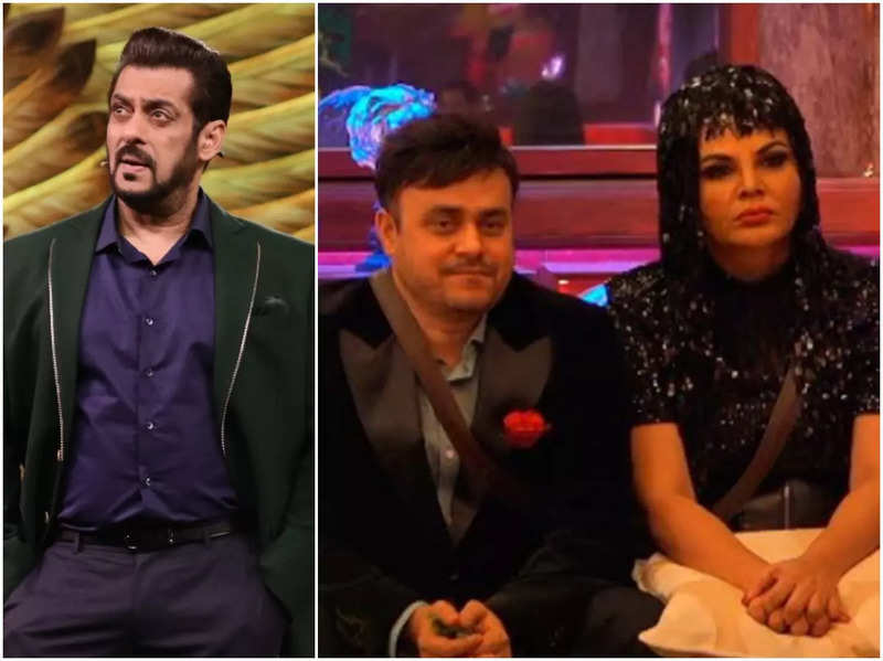 Bigg Boss 15: Salman Khan teases Rakhi Sawant and asks if Ritesh is really her husband or has she hired someone to play the part