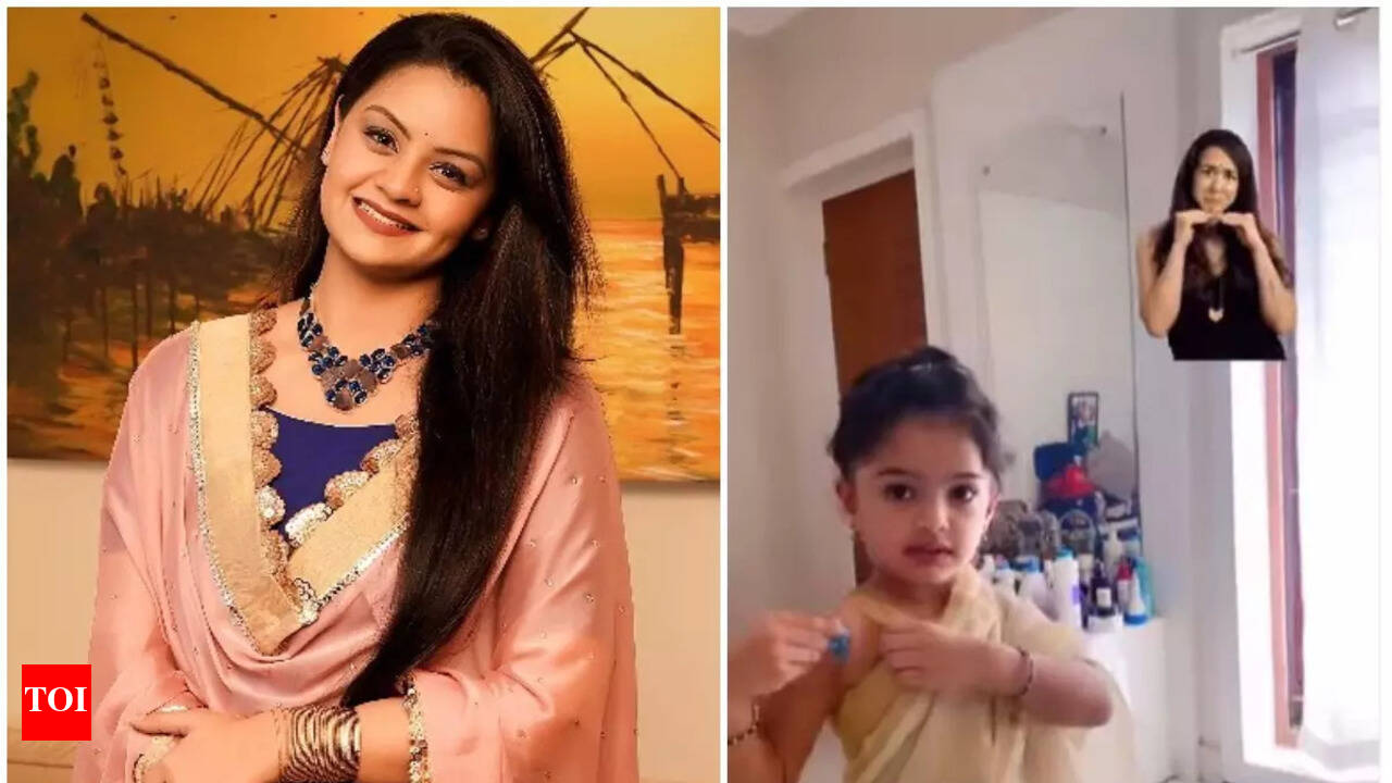 This video of Yamika talking about missing her mom Shilpa Balas wedding  will melt your heart; Pallavi Gowda says Awwwww I wanna eat her like a  chocolate - Times of India