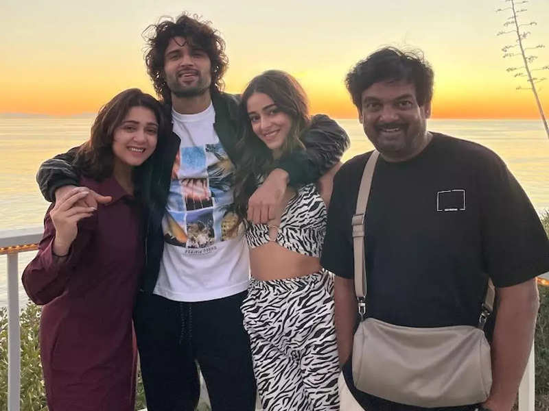 Vijay Deverakonda and Ananya Panday shoot for Liger in Los Angeles after wrapping up Las Vegas schedule